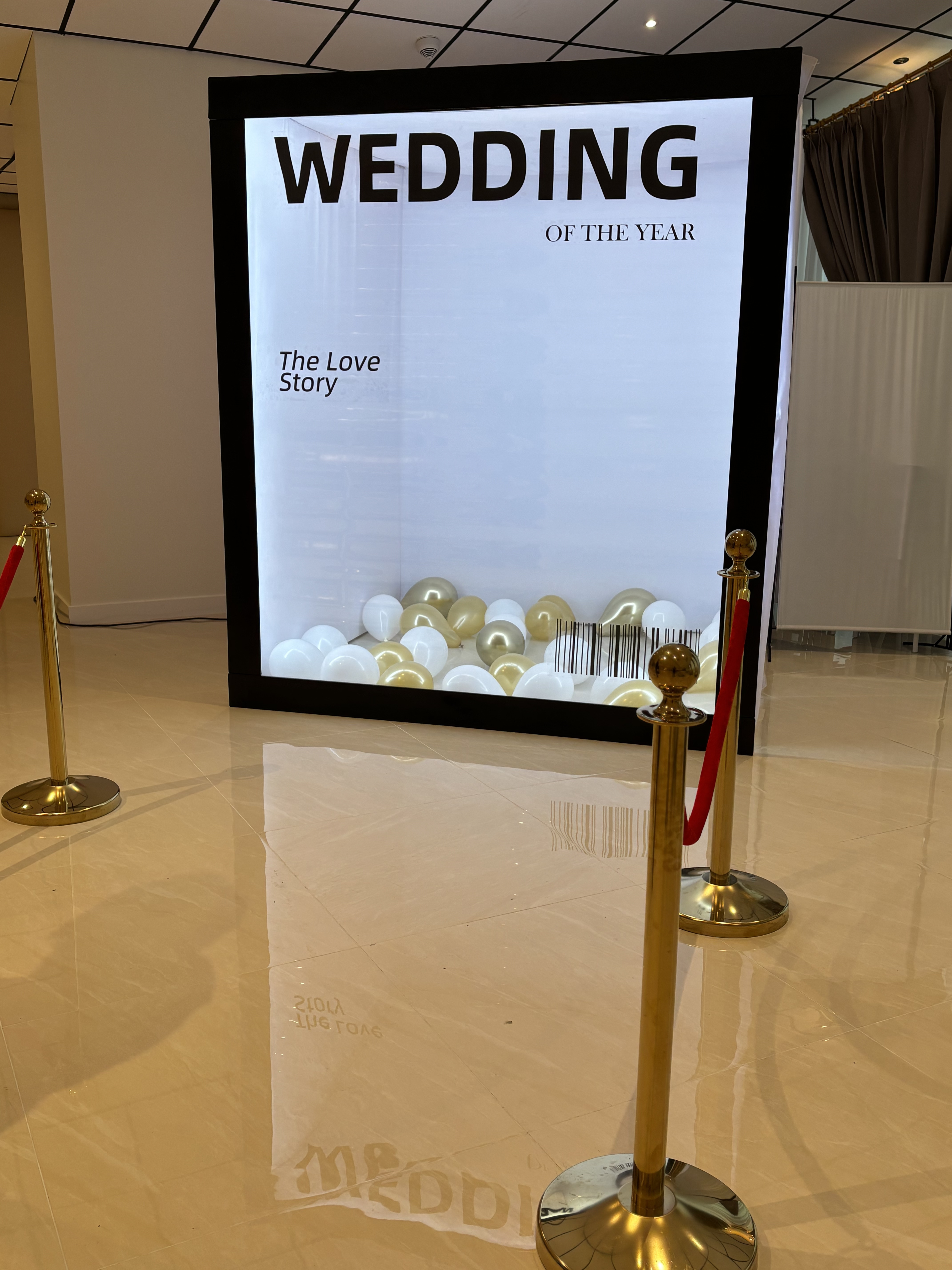 Magazine-stijl photobooth